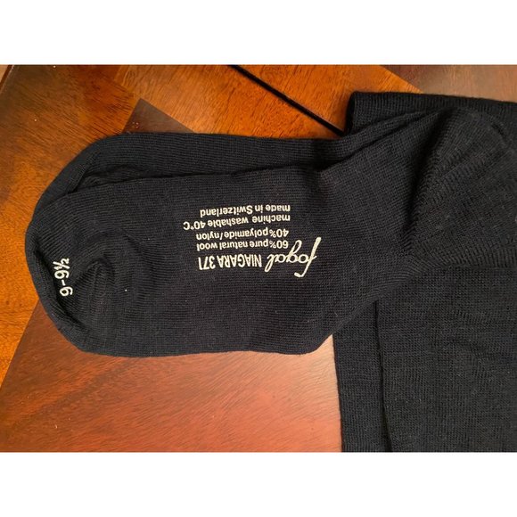 Men's 9.5 New!  Fogal Wool Blend Super Nice Socks - Picture 3 of 3